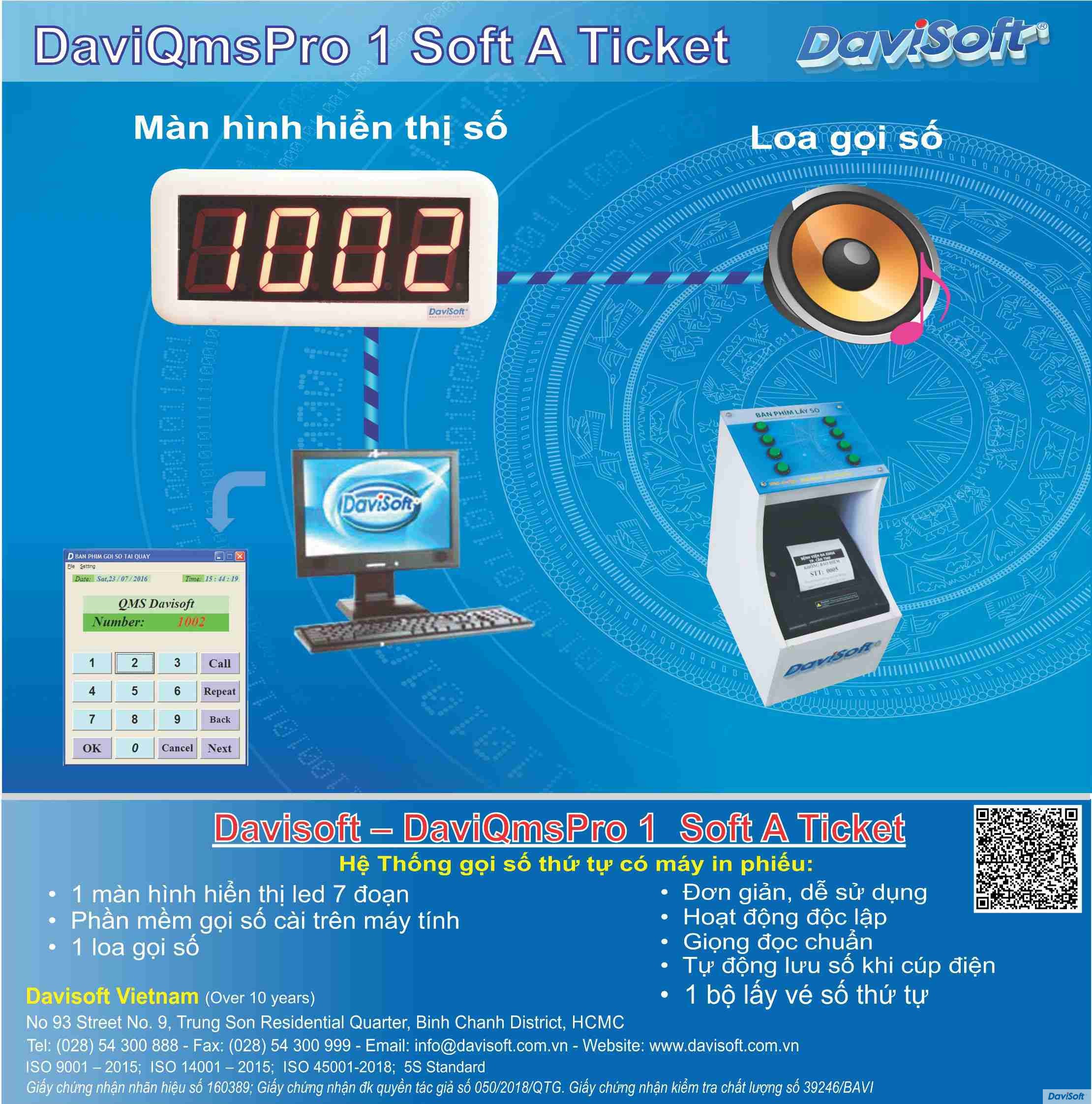 QMS Pro 1 soft A Ticket