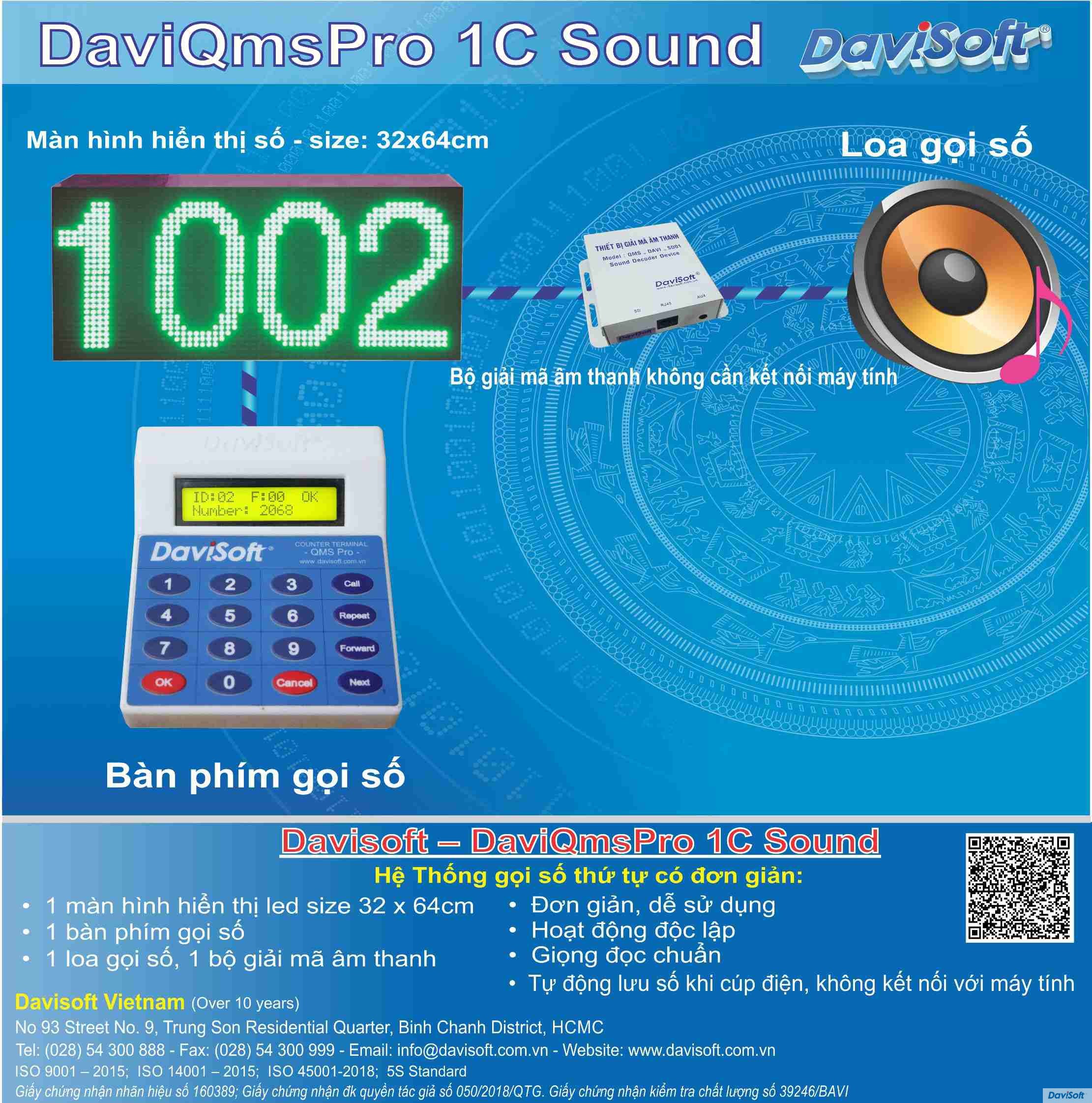QMS Pro 1C Sound